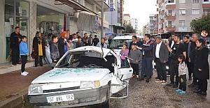 Antalya’da hortum yıktı geçti