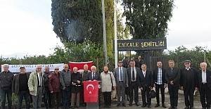 İzmir’in, (tarih kitaplarında bahsedilmeyen) "YENİKALE ŞEHİTLERİ" Törenle Anıldı