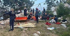 Antalya’da teleferik faciası! Ölü ve yaralılar var
