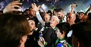 Başkan Bozbey: Bursaspor’umuzun Süper Lig ateşini yaktık!