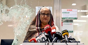 Bangladeş'te protestocular sarayı bastı, Başbakan Hasina istifa edip ülkeyi helikopterle terk etti