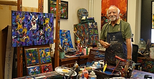 Prof. Dr. Fevzi Karakoç’un "Ve Kırmızı" Sergisi 2 Ekim’de Decollage Art Space’te Açılıyor