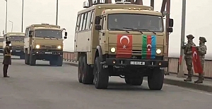 Azerbaycan askerleri Kış Tatbikatı-2025 için Türkiye'de