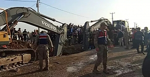 Şanlıurfa'da göçük altında kalan 3 işçi hayatını kaybetti!