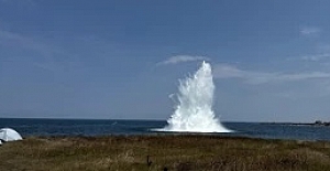 Karadeniz'de mayın paniği: Herkes denizden çıkarıldı
