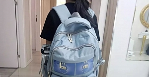 Ağır okul çantaları çocuklarda omurga sağlığını tehdit ediyor.