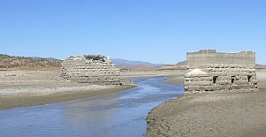 Sular çekildi tarih ortaya çıktı