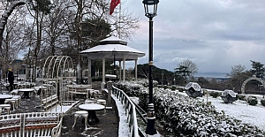 İstanbul'da kar yağışı etkili oldu