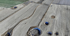 Konya'da obruk tehlikesine karşı...