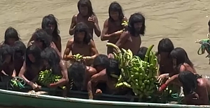 Temas kurulmayan Amazon kabilesinin hiç görülmemiş net görüntüleri yayınlandı