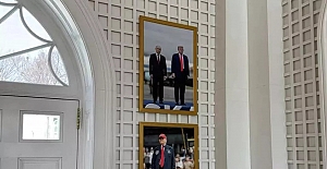 Trump, Beyaz Saray’a Putin’le olan fotoğrafını astı