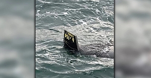 Arnavutköy'de denizde bilinmeyen cisim: İHA şüphesi