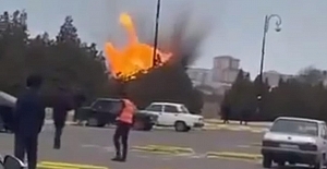 Nahçıvan Havalimanı'na İHA ile saldırı düzenlendi