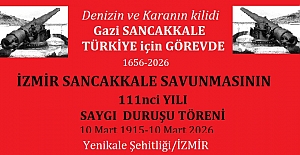 Türk Kamuoyunu İzmir Sancakkale Savunmasının 111’nci Yılı Anma Törenine Davet