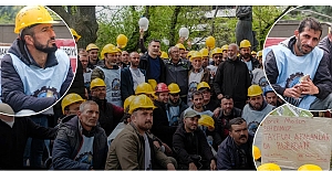 Madencilerin açlık grevinde yedinci gün: 'Bakanlığa yürüyeceğiz'... Gençlerbirliği tribününden destek