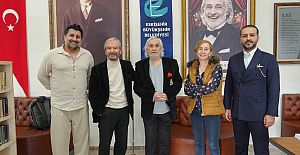 Müjdat Gezen Eskişehir'de adının verildiği sahneyi ziyaret etti