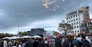 Diyarbakır'da şampiyonluk kutlamalarında 11 yaralı, 10 gözaltı