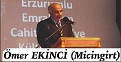ÖMER EKİNCİ MİCİNGİRT yazdı: "Ferâset ve Samimiyet.."