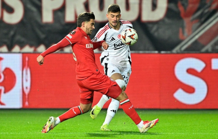 Beşiktaş'tan Avrupa'ya veda: Twente'ye karşı istediği sonucu alamadı