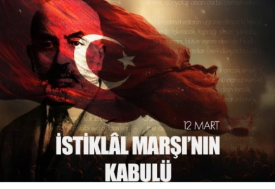 İstiklal Marşı'mızın TBMM'nde kabulünün 104. yıl dönümü kutlu olsun!