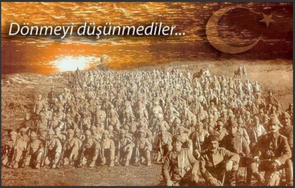 18 Mart Çanakkale Zaferi'nin 110. yıl dönümünde Şehitlerimizi rahmetle anıyoruz..