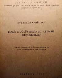 Secular Turkey ???????? | ???? 65 YIL ÖNCE BUGÜN: MAKİNELER DÜŞÜNEBİLİR Mİ? 1959  yılında, Türkiye'nin en büyük matematikçilerinden Ord. Prof. Dr. Cahit Arf,  Erzurum'da... | Instagram