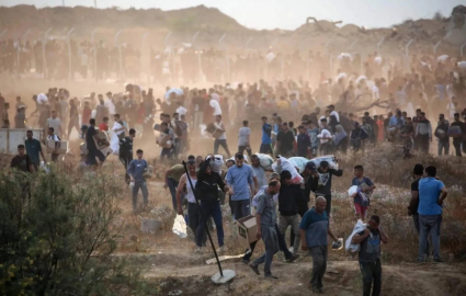 Katil İsrail'in Gazze Şeridi'ne yönelik bombardımanında son 24 saat içinde 100'den fazla kişi hayatını kaybetti