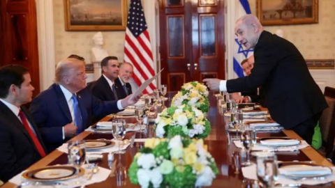 Soykırımcı Netanyahu'da güç zehirlenmesi! Trump'ı Nobel Barış Ödülü'ne aday gösterdi