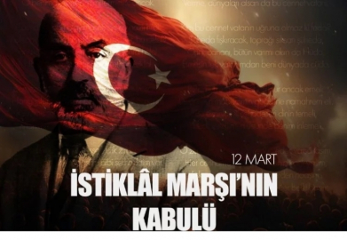 İstiklal Marşı'mızın TBMM'nde kabulünün 105. yıl dönümü kutlu olsun!