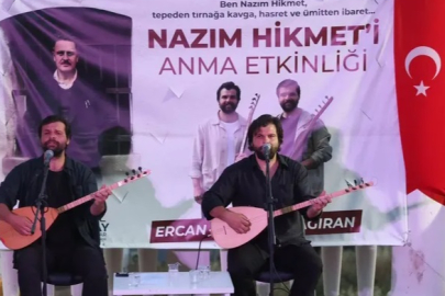 İzmir'de Nazım Hikmet'in dizeleri yankılandı