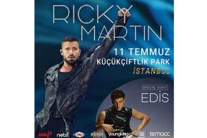 Ricky Martin 15 yıl sonra yeniden İstanbul'da