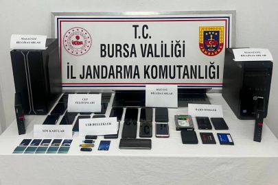 Jandarma'dan Bursa'da milyonluk dolandırıcılık operasyonu: 7 tutuklama!