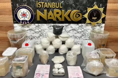 İstanbul merkezli 12 ilde uyuşturucu operasyonu: 1 ton 163 kilo yasaklı madde ele geçirildi, 133 kişi tutuklandı!
