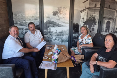 TÜED Uludağ Şubesi'nden Faruk Çelik'e Teşekkür Ziyareti