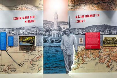 Nâzım Hikmet sergisi İzmir'de açıldı: “ROMANTİKA / Bir Ömrün Seyrüseferi”