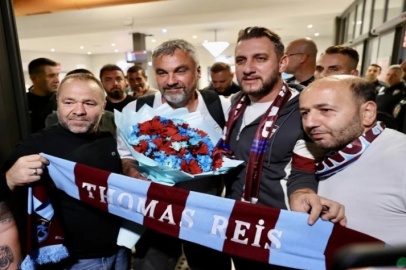 Trabzonspor'un yeni teknik direktörü Thomas Reis Trabzon'a geldi
