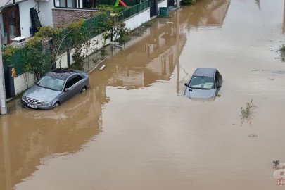Sakarya'da korkutan manzara! Evler ve tarım arazileri sular altında